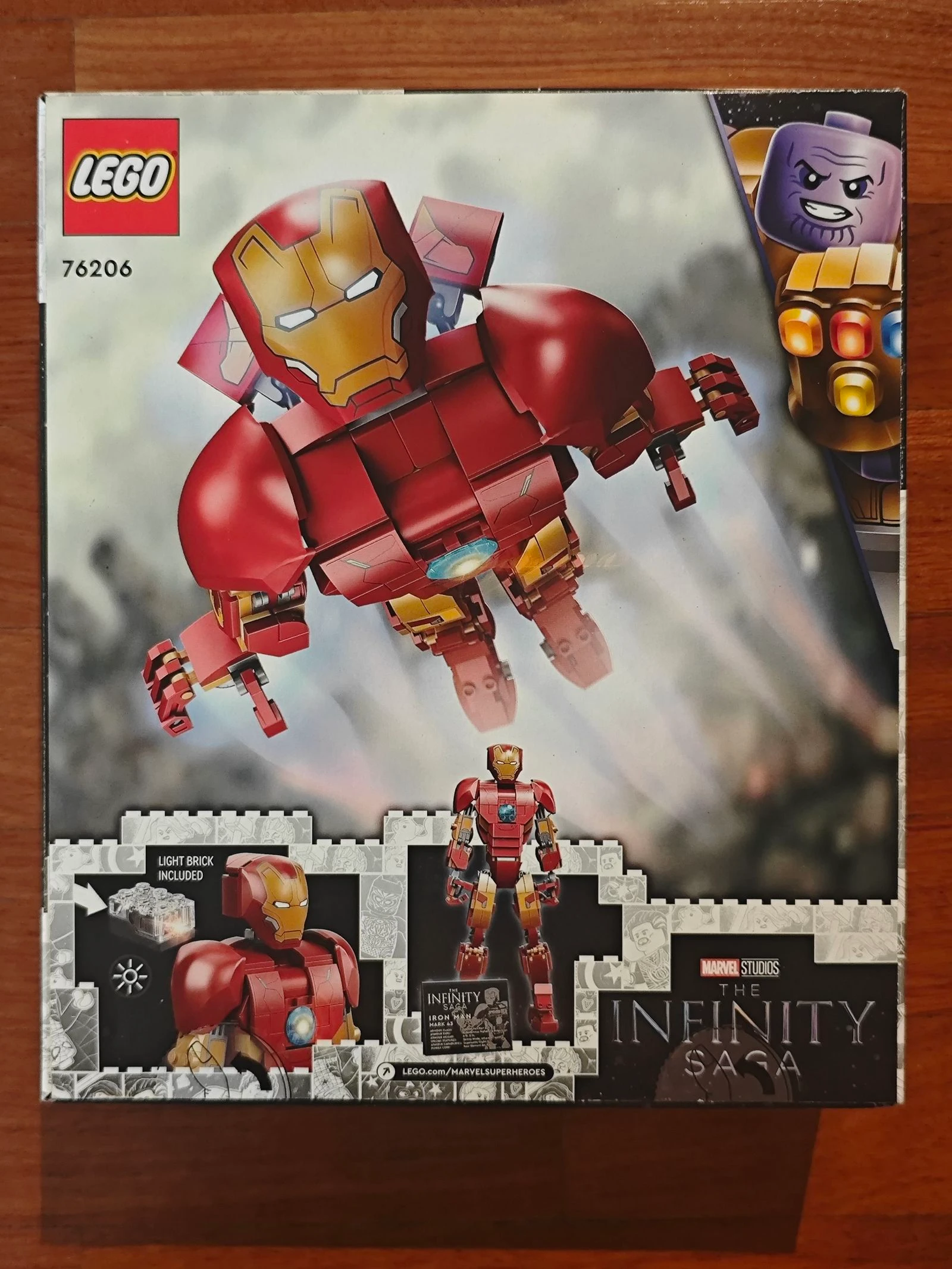 Lego 76206 Marvel Avengers Figura de Iron Man – photo 2
